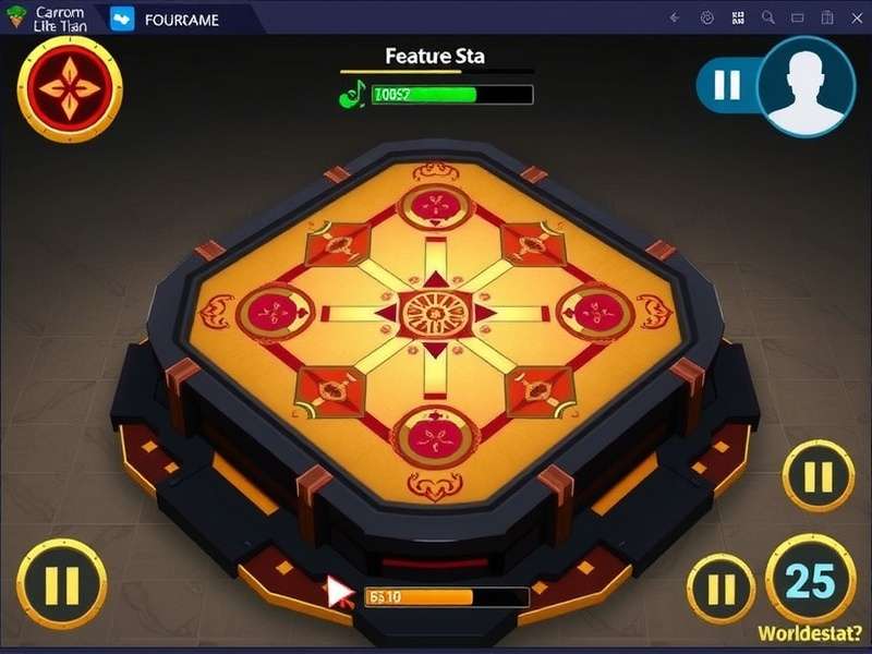 Carrom Elite Titan Game Screenshot